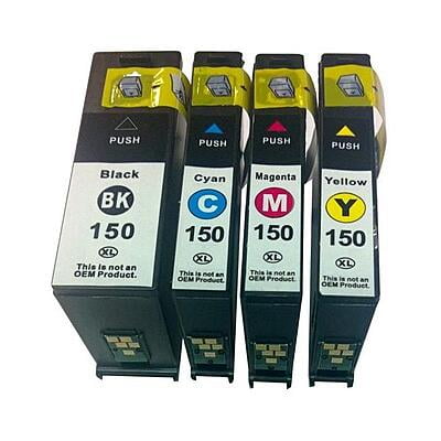 150XL Inkjet Lexmark Compatible Cartridge (Set of 4)