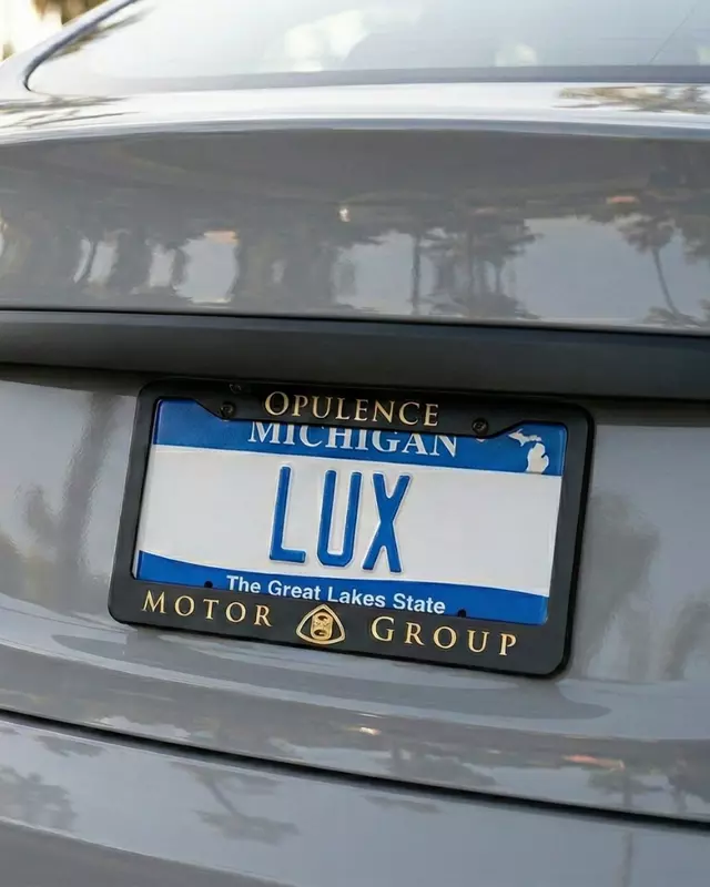 Primo Collection License Plate Frame