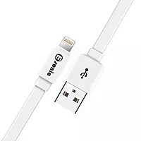 Premium Eco Lightning Flat Cable (White)