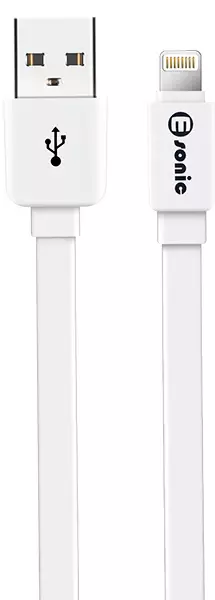 Premium Eco Lightning Flat Cable (White)