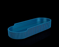 Linear Slat - 3D Printed Desk Organizer