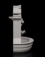 Lions Courage Fountain Backflow Burner