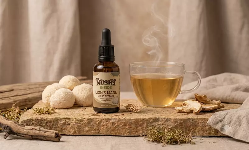 Lion's Mane Mushroom Liquid Extract