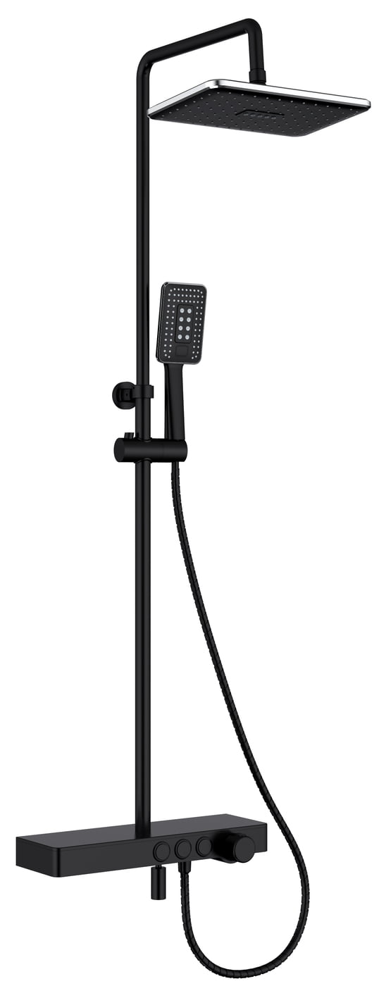 Coloana de dus VEMA, V08232/F0.202 WELLNESS matt black