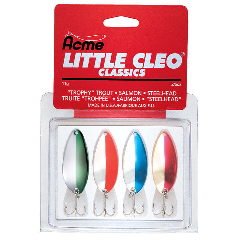 ACME Tackle Little Cleo "Classics" 4Pk (C200/NNB, NFS, GNR, NNG) ACME Tackle Little Cleo "Classics" 4Pk (C200/NNB, NFS, GNR, NNG)