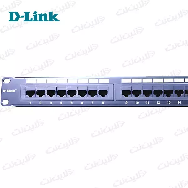 NPP-6A1BLK242 – D-Link Cat6A Patch Panel (24 Port, 1U Rackmount)