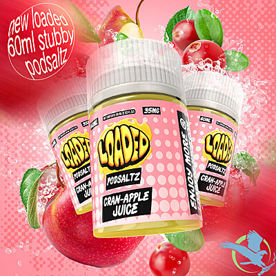 LOADED PODSALTZ E-LIQUID 60ML 35MG/50MG
