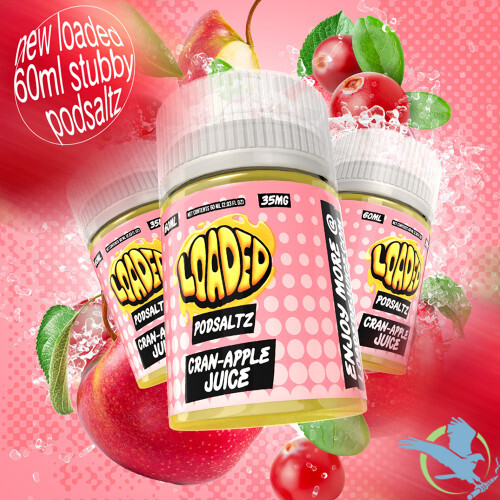 LOADED PODSALTZ E-LIQUID 60ML 35MG/50MG