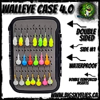 Big Sky Flies & Jigs Walleye Loaded Case 4.0 Big Sky Flies & Jigs Walleye Loaded Case 4.0