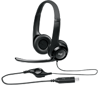 Logitech H390 USBHeadphones with Microphone
