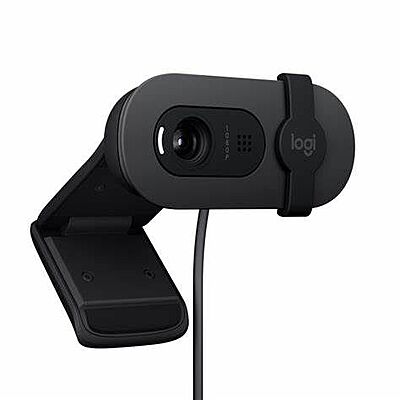 Logitech Brio 100 | Webcam | FHD 1080p | USB Port | Graphite