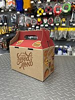 Caja Kraft Lonchera Impresa 8.5"x4.5"x5.5"