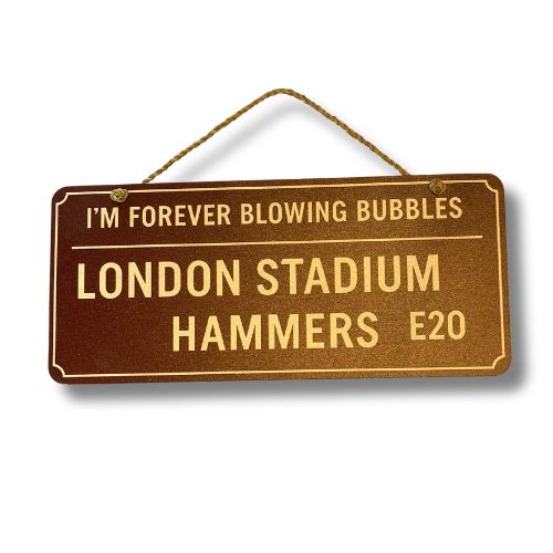Football Stadium Plaque Football Stadium Plaque