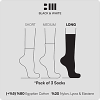 Black & White Offer  2 Long Packs of 3 Short Pcs