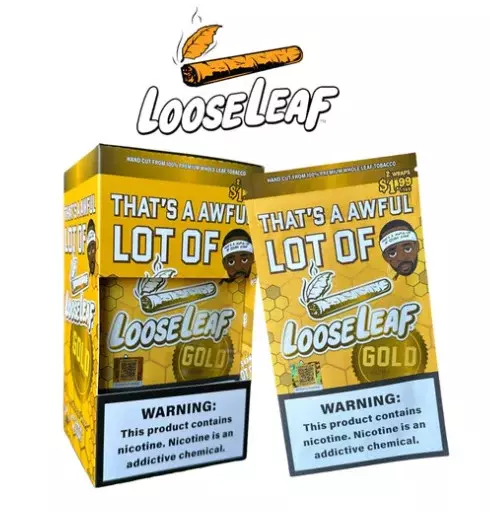 LOOSE LEAF: GOLD 2CT $1.99