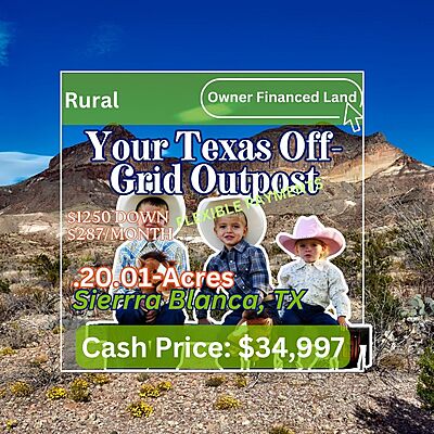 Lopez Way - Affordable Vacant Lot in Sierra Blanca, TX