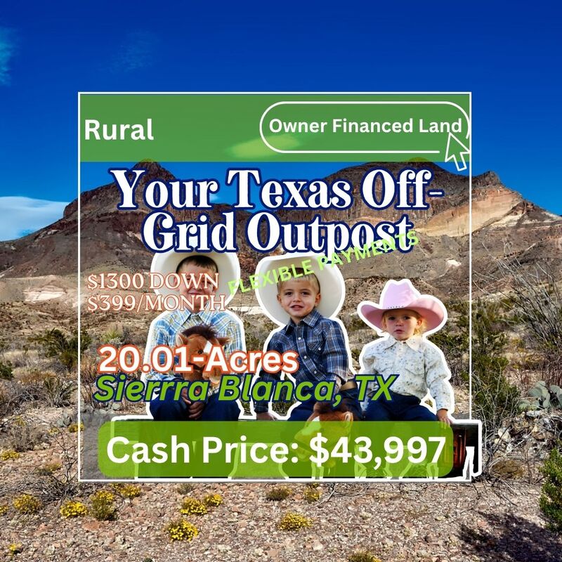Lopez Way - Affordable Vacant Lot in Sierra Blanca, TX