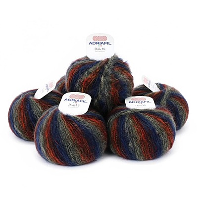 Lotto 10 gomitoli di filato Adriafil DoReMi 500 gr Lotto 10 gomitoli di filato Adriafil DoReMi 500 gr