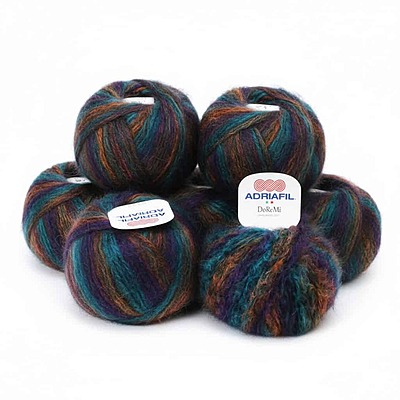 Lotto 10 gomitoli di filato Adriafil DoReMi 500 gr col. 83 Lotto 10 gomitoli di filato Adriafil DoReMi 500 gr col. 83