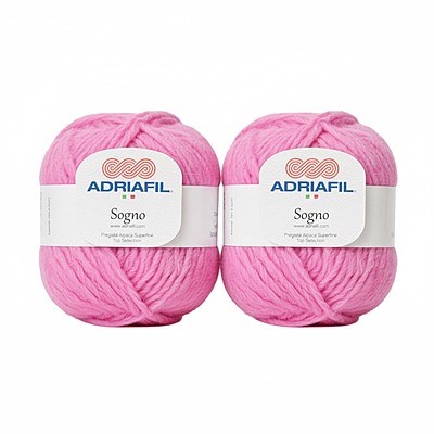 Lotto 2 gomitoli da 50 gr di pura filato Sogno