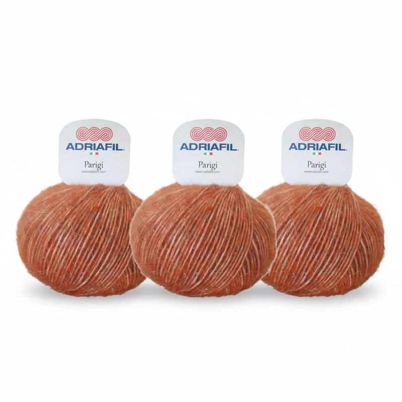Lotto 3 Gomitoli Adriafil Parigi 150 gr