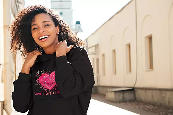 Women's Love, Faith, Hope Hoodie