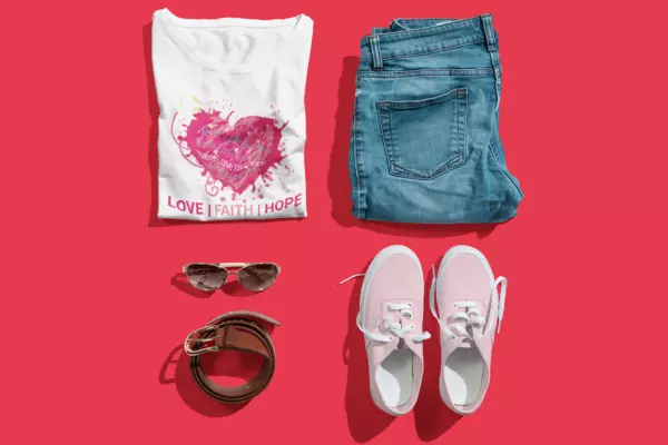 Women's Love, Faith, Hope T-shirt