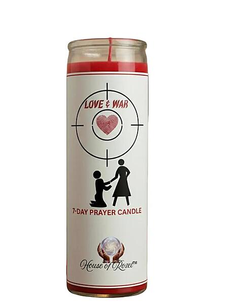 Love Domination Prayer Candle