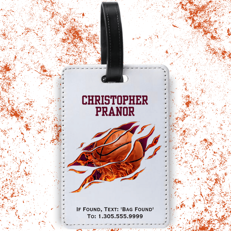 Personalized Sports Bag Tag