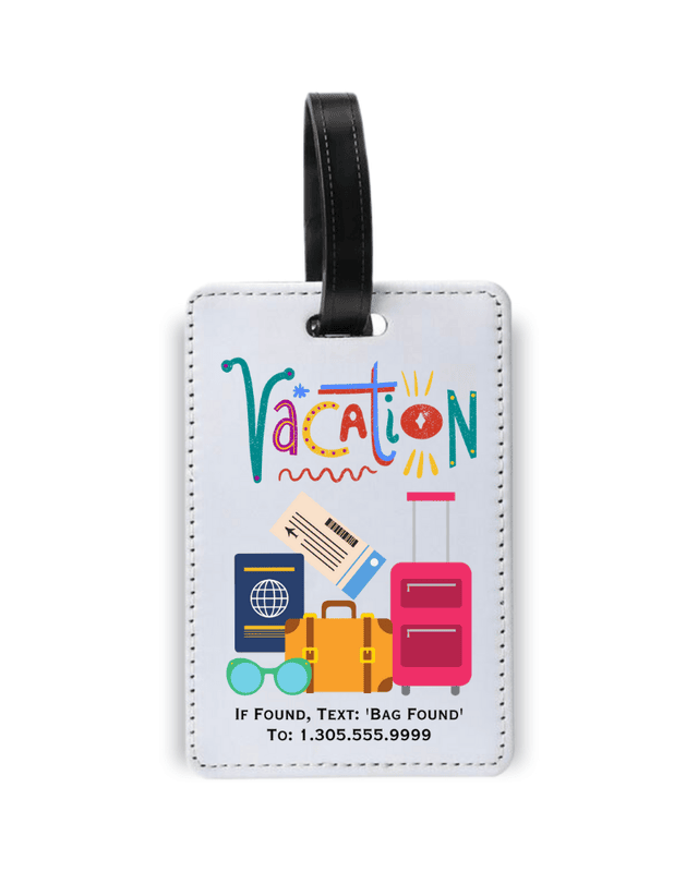 Personalized Luggage Bag Tag