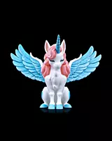 Lumina the Purity Unicorn 3D Toy