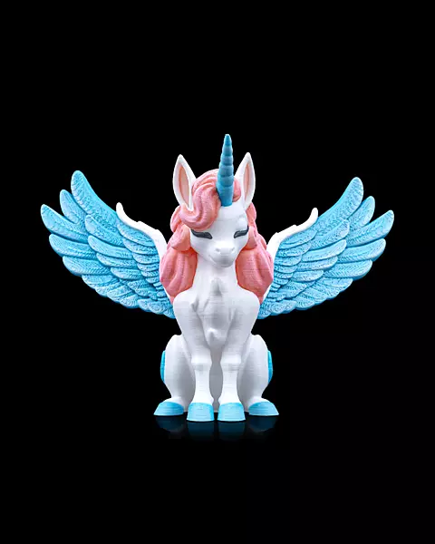 Lumina the Purity Unicorn 3D Toy