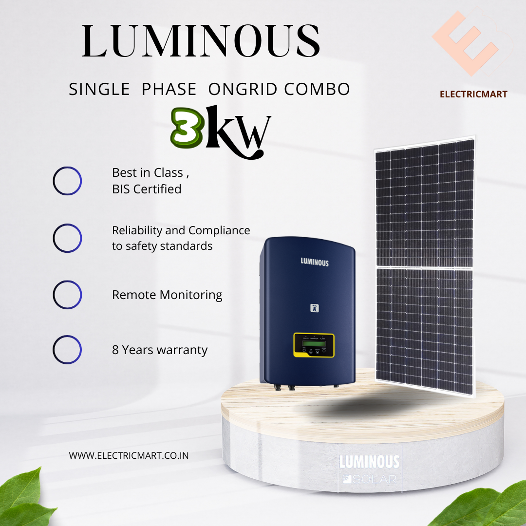 2 KW  ON GRID SYSTEM  - MONO PERC PANELS