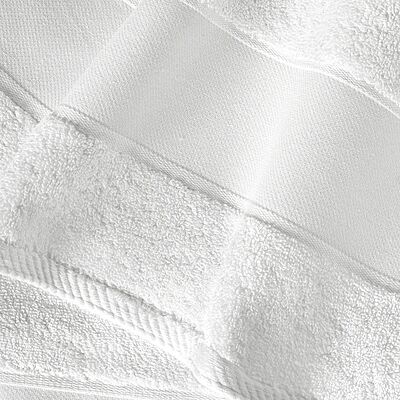 Lux White Bath Towel