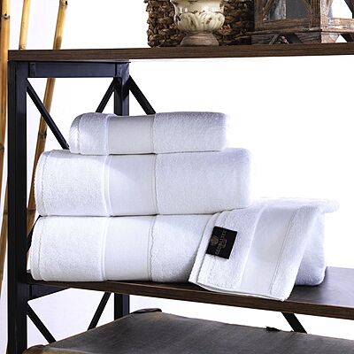 Lux White XL Bath Sheet Towel