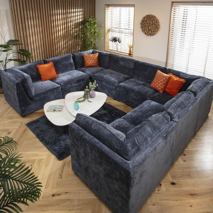 9 Seater U  Shaped Sofa,Spacious comfort & Modern Luxury