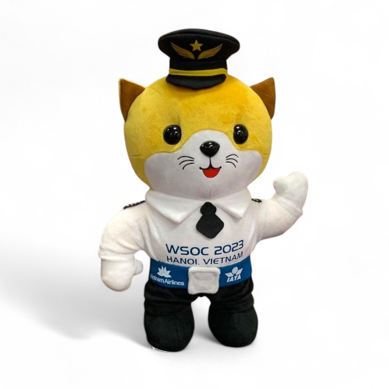 Linh Vật Mèo ATB (Vietnam Airlines) (HÀNG MẪU KHÔNG BÁN) Linh Vật Mèo ATB (Vietnam Airlines) (HÀNG MẪU KHÔNG BÁN)