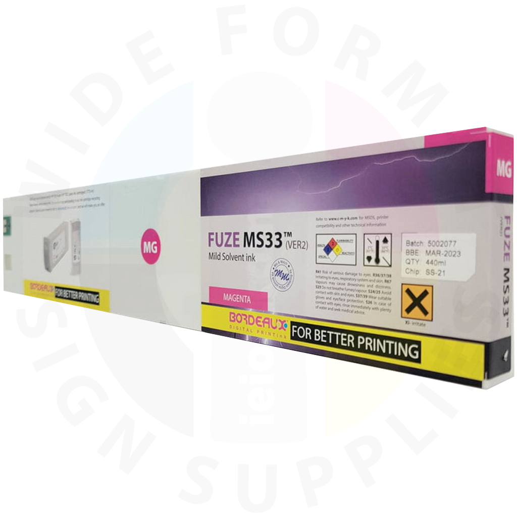 Bordeaux Fuze MS33 440 mL Cartridges