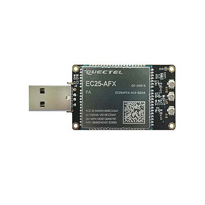 4G LTE USB Dongle with Quectel EC25 Series LCC Modem, SIM Slot, GPS, USB-A or 4PIN PH2.0 for IoT and M2M Applications