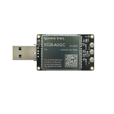 4G LTE USB Dongle with Quectel EC25 Series LCC Modem, SIM Slot, GPS, USB-A or 4PIN PH2.0 for IoT and M2M Applications