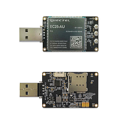 4G LTE USB Dongle with Quectel EC25 Series LCC Modem, SIM Slot, GPS, USB-A or 4PIN PH2.0 for IoT and M2M Applications