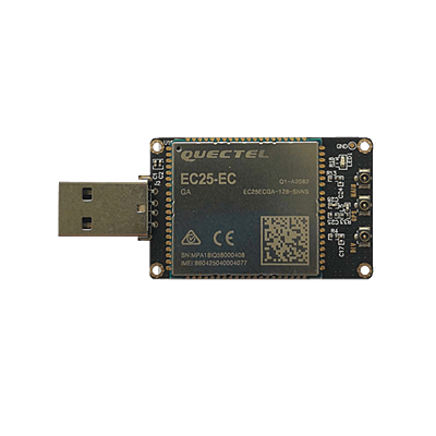 4G LTE USB Dongle with Quectel EC25 Series LCC Modem, SIM Slot, GPS, USB-A or 4PIN PH2.0 for IoT and M2M Applications