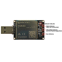 4G LTE USB Dongle with Quectel EC25 Series LCC Modem, SIM Slot, GPS, USB-A or 4PIN PH2.0 for IoT and M2M Applications