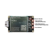 4G LTE USB Dongle with Quectel EC25 Series LCC Modem, SIM Slot, GPS, USB-A or 4PIN PH2.0 for IoT and M2M Applications