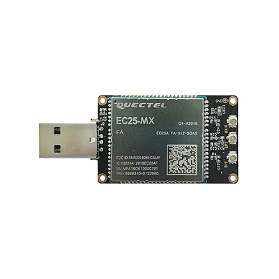 4G LTE USB Dongle with Quectel EC25 Series LCC Modem, SIM Slot, GPS, USB-A or 4PIN PH2.0 for IoT and M2M Applications