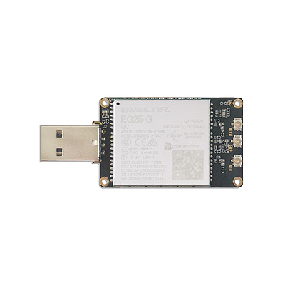 4G LTE USB Dongle with Quectel EG25-G LCC Modem, SIM Slot, GPS, USB-A or 4PIN PH2.0 for Global LTE Networks