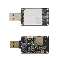 4G LTE USB Dongle with Quectel EG25-G LCC Modem, SIM Slot, GPS, USB-A or 4PIN PH2.0 for Global LTE Networks
