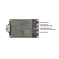 4G LTE USB Dongle with Quectel EG25-G LCC Modem, SIM Slot, GPS, USB-A or 4PIN PH2.0 for Global LTE Networks
