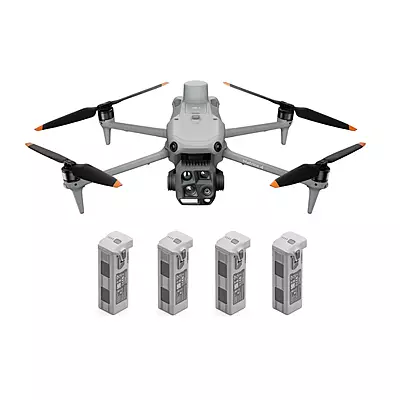 DJI Matrice 4T Drone with 3 Batteries Bundle