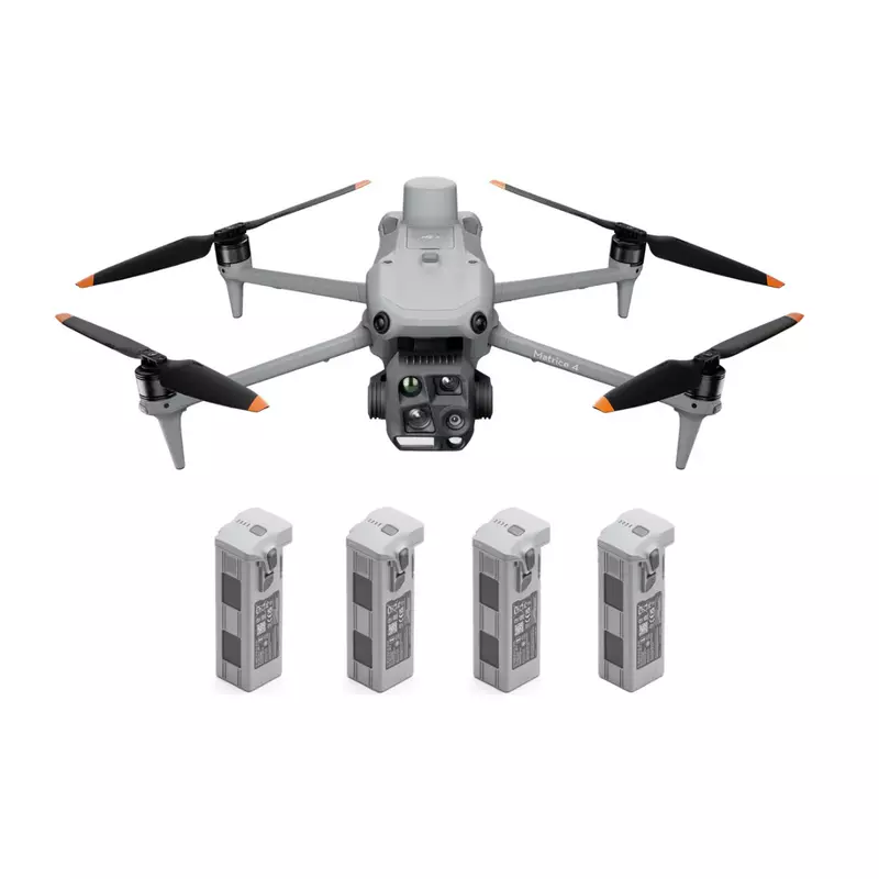 DJI Matrice 4T Drone with 3 Batteries Bundle